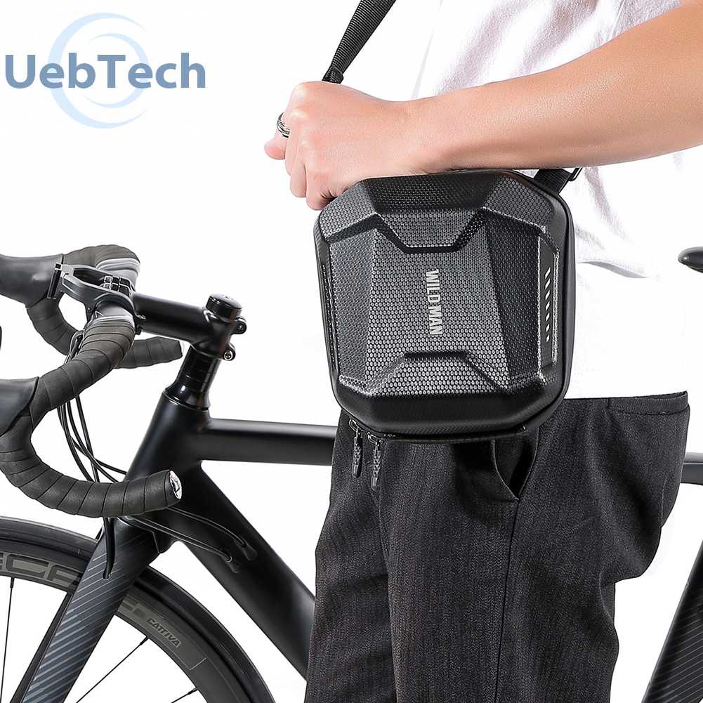 Túi Đeo Vai Họa Tiết Phản Quang Gắn Phía Trước Xe Đạp