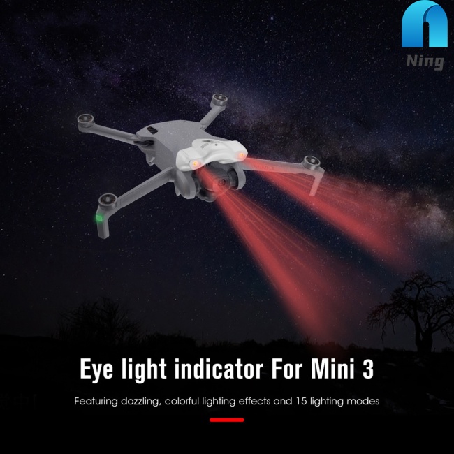 Đèn Pha Led Nhấp Nháy Cảnh Báo Trọng Lượng Nhẹ Tương Thích Với Máy Bay Quay Đêm Cho Dji Mini 3