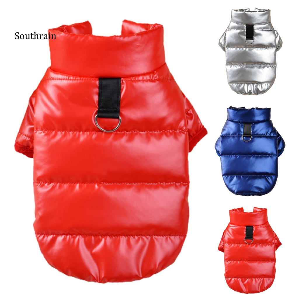 Áo Khoác Màu Trơn Giữ Ấm Thời Trang Cho Cún Cưng