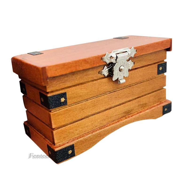 [Fenteer1] Nội Thất Gỗ Trang Trí Phòng Kích Thước 7.5x4.2x3.7cm