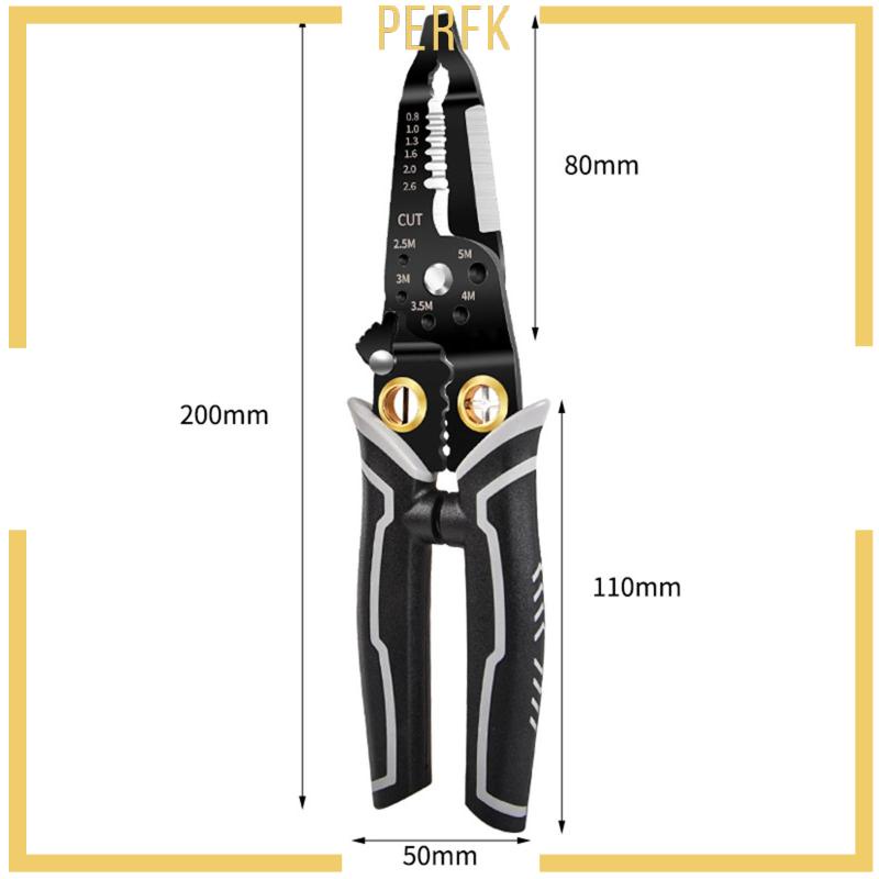[Perfk] Kìm Cắt Dây Sửa Chữa Thủ Công Công Công Công Nghiệp Nhà Máy