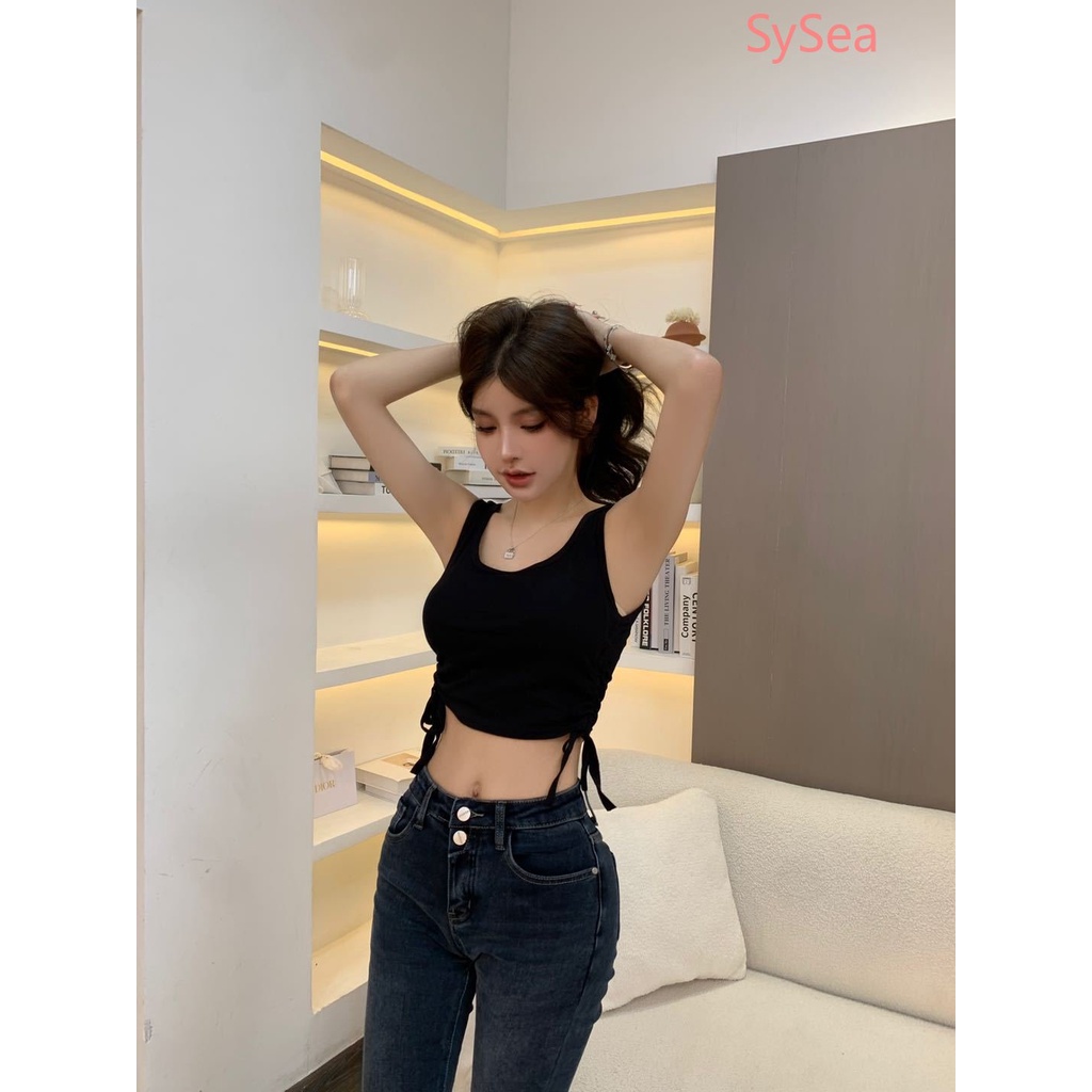 Áo Dây Rút Thời Trang Mùa Hè Giản Dị Dành Cho Nữ