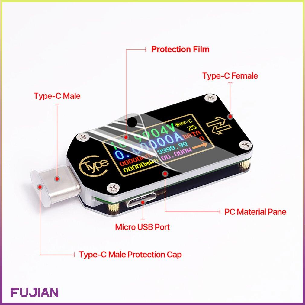 USB vạn năng kế Tc66 type C màn hình LCD