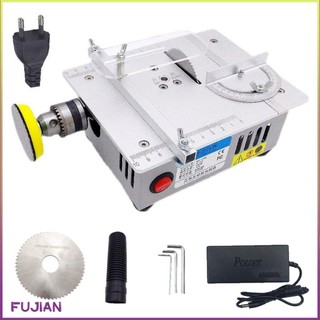 Table Saw Mini Bench Circular Woodworking Electric Handmade Diy Hobby Model Crafts Cutting Tool 180W