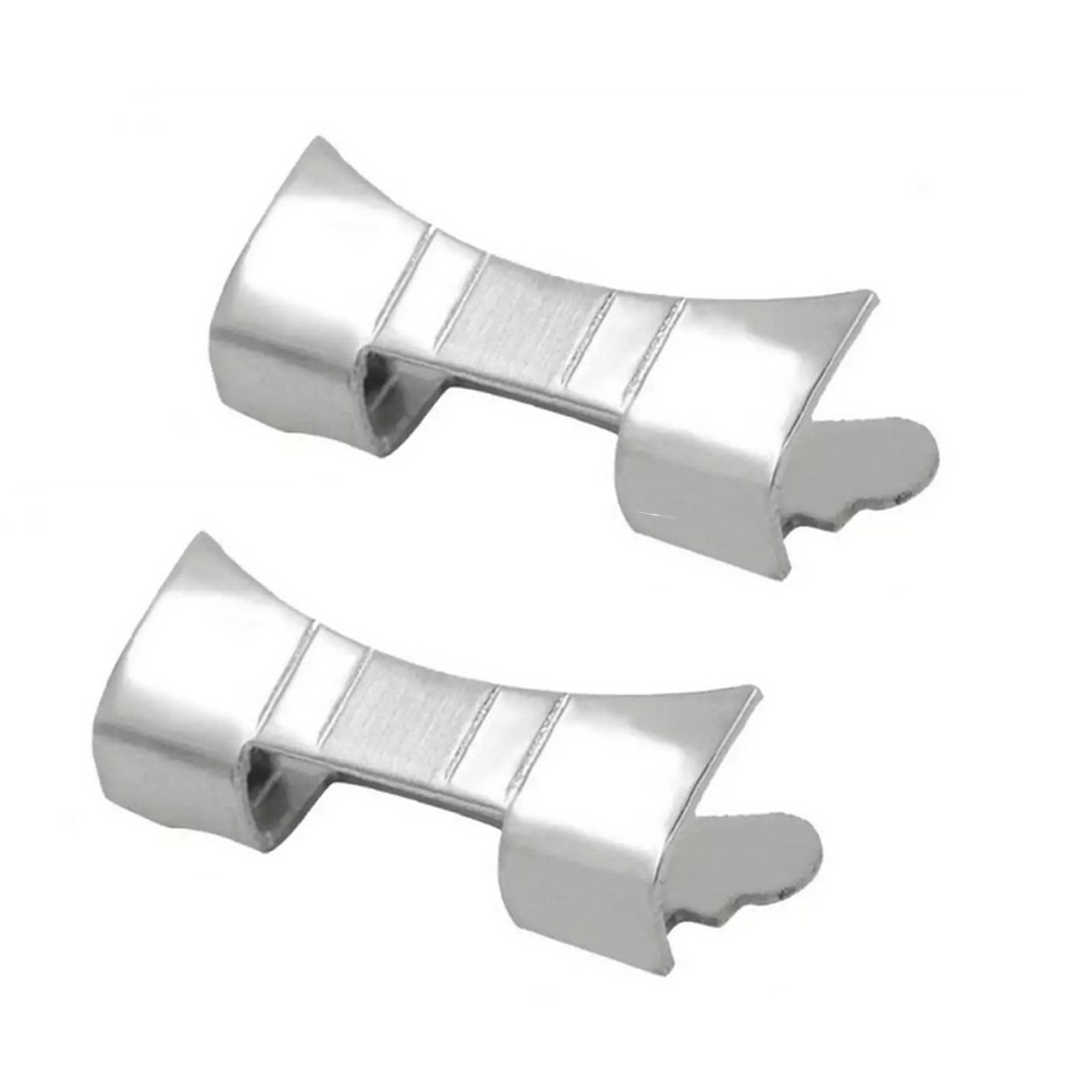 Set 2 Đầu Nối Cong Bằng Thép Không Gỉ 20mm 22mm Chuyên Dụng Cho Đồng Hồ Đeo Tay SKX009 SKX007 Arc Rolex
