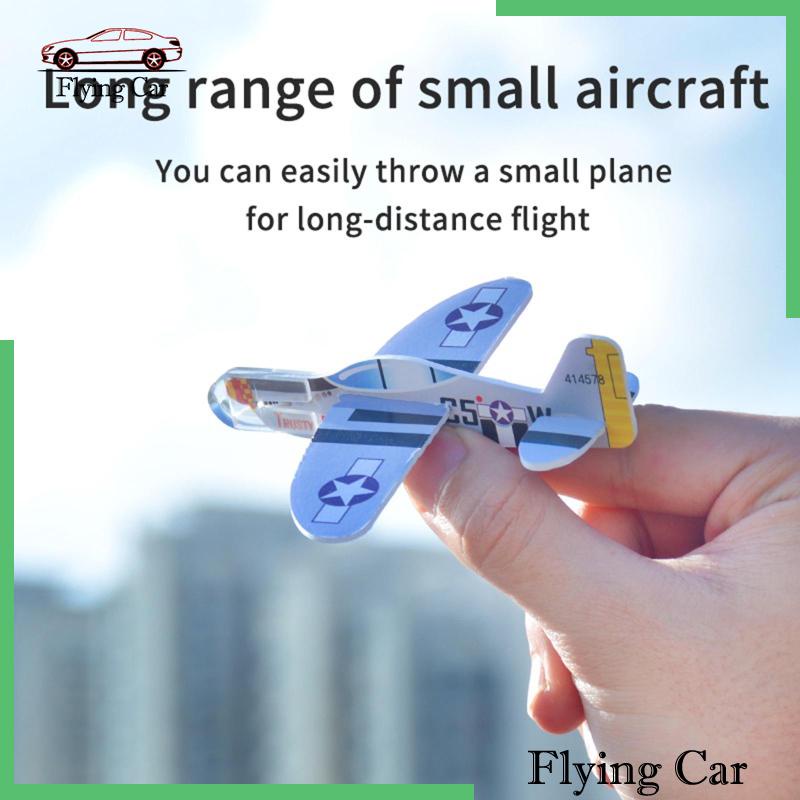 Set 10 Máy Bay Xốp Nhiều Màu Sắc Cho Bé 3 4 5 6 7 Tuổi 10 Cái