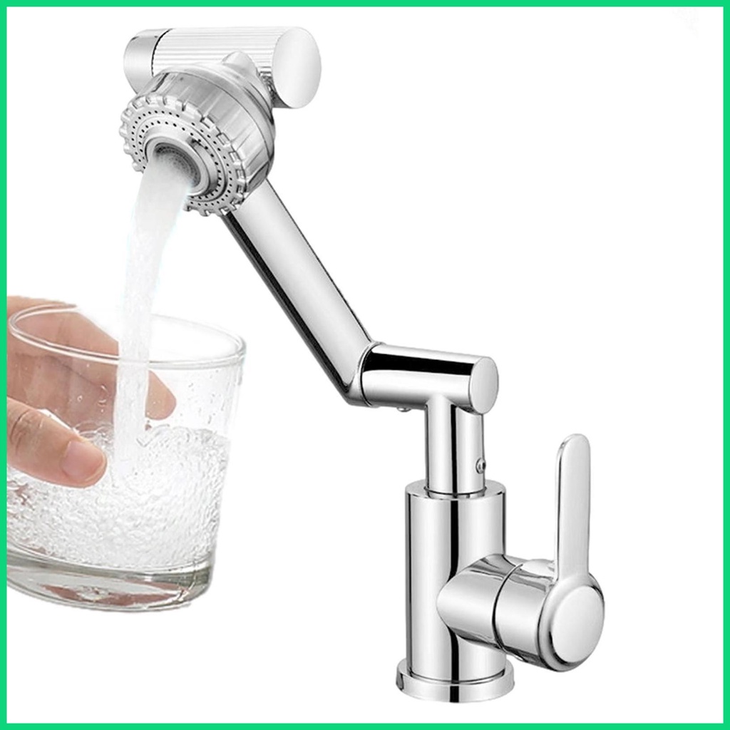 Đầu Nối Vòi Nước Xoay 1080 Độ Bằng Thép Không Gỉ Thông Dụng Cho jiwvn Jwvn