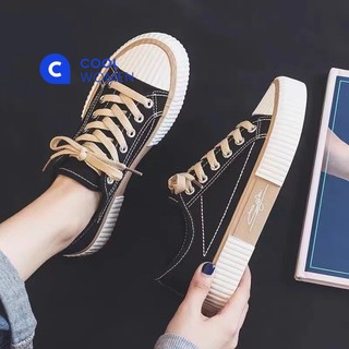 Giày Thể Thao Canvas Thoáng Khí Thời Trang Xuân Thu 2023 Phong Cách Mới Cho Nữ