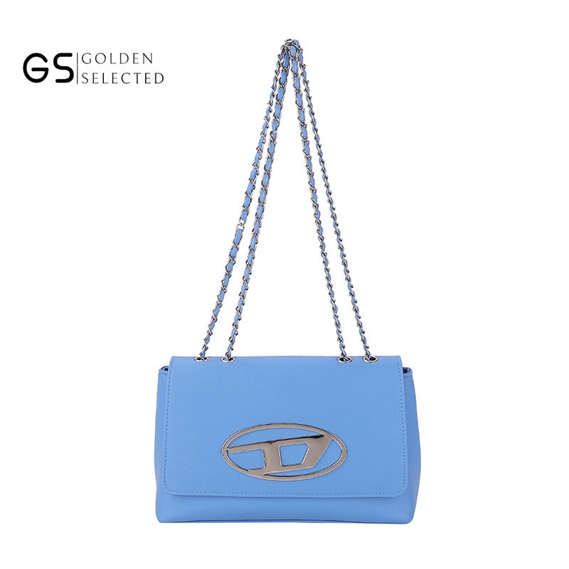 Túi Xách Đeo Vai Cỡ Lớn Phối Dây Xích Thiết Kế Mới Cao Cấp Thời Trang