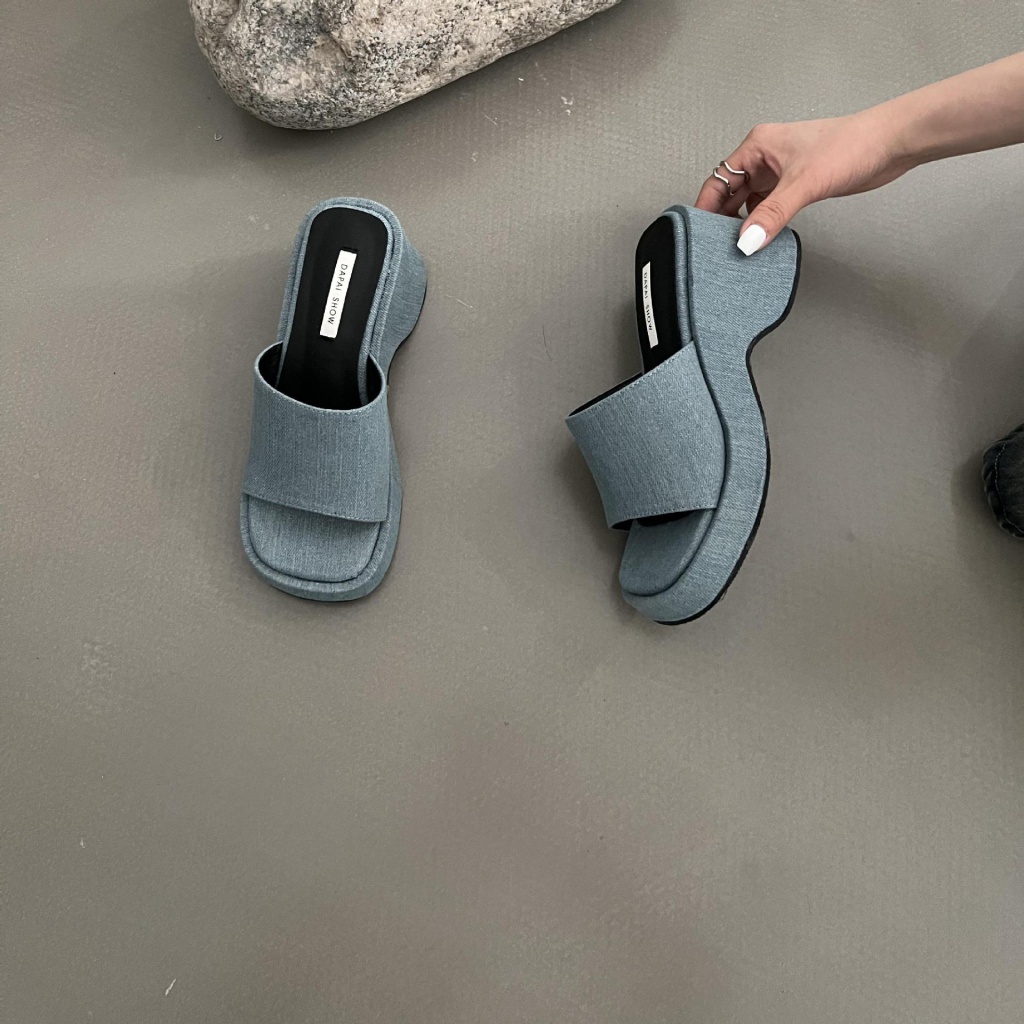 Dép Sandal Đế Xuồng Hở Ngón Thời Trang Mùa Hè Dành Cho Nữ