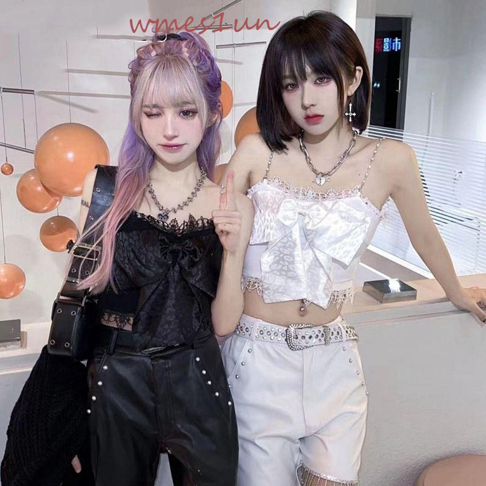 Thắt Lưng Da PU WMES15H Y2K Phong Cách Harajuku Hàn Quốc Cổ Điển Dành Cho Nữ