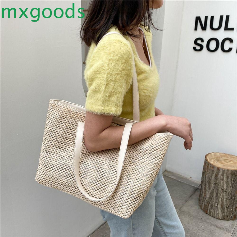 Túi Xách Da Pu Cỡ Lớn Thiết Kế Đơn Giản Phong Cách Bohemian Hàn Quốc Cho Nữ