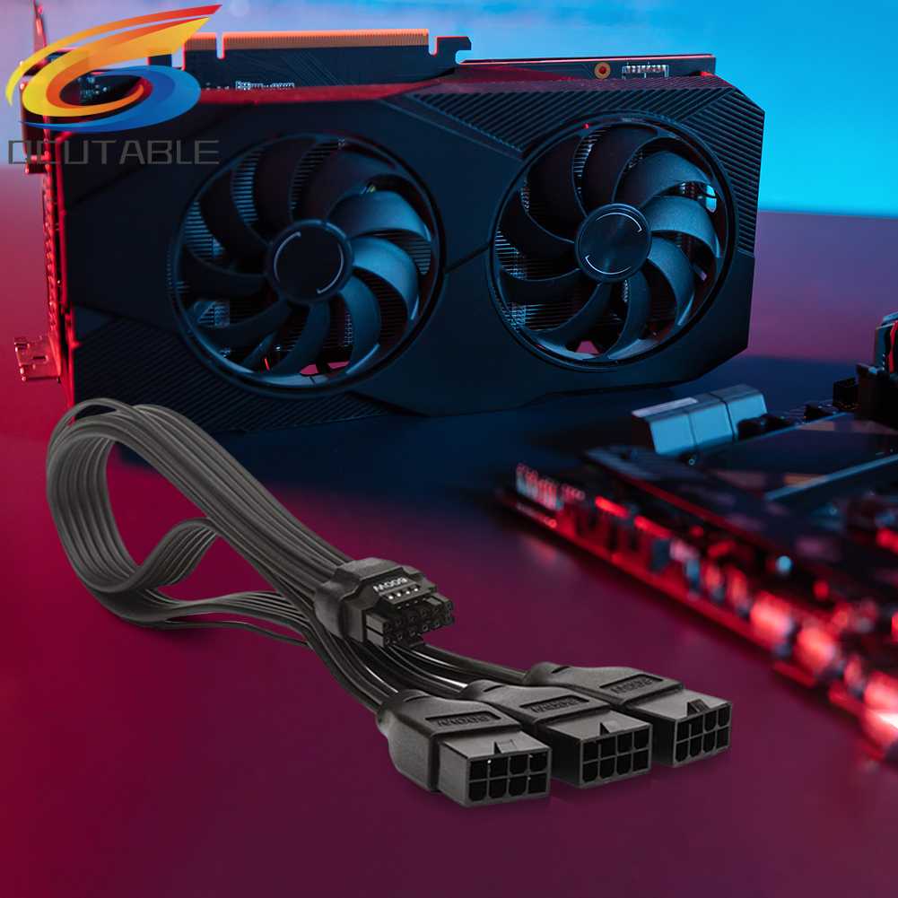 Cáp Mở RộNg 5.0 30cm 16AWG Cho GPU RTX 3090Ti 4070Ti 4080 4090
