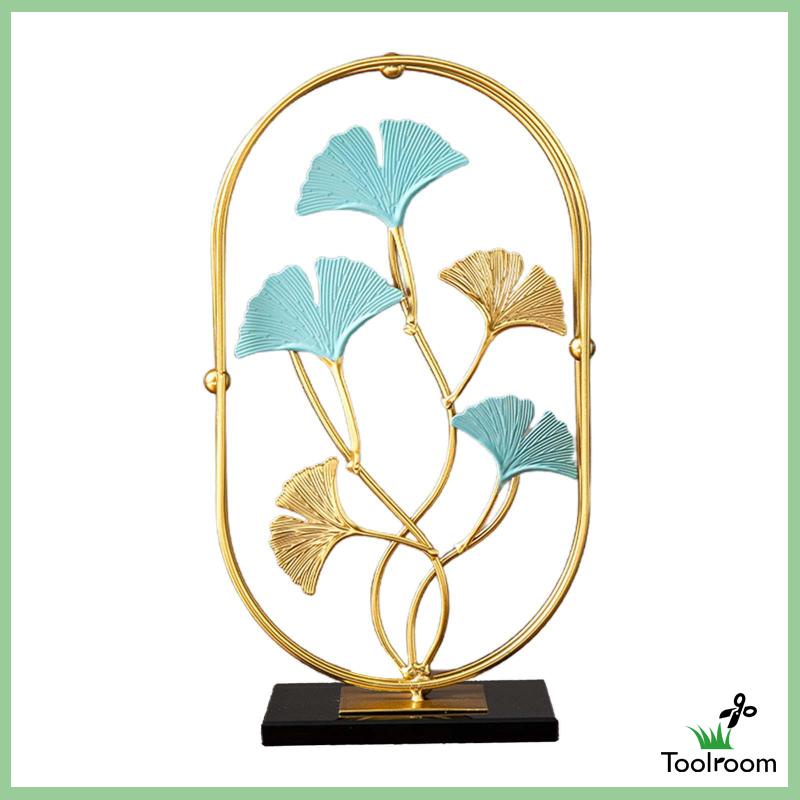 Mô Hình Chiếc Lá Bằng Kim Loại Dùng Trang Trí Bàn Cà Phê / Nhà Hàng