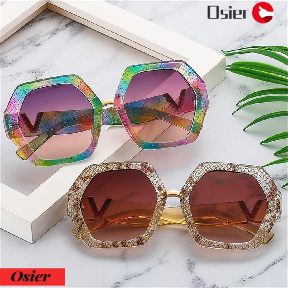 1 Kính Mát Oversize Phong Cách Retro Thời Trang Cho Nữ