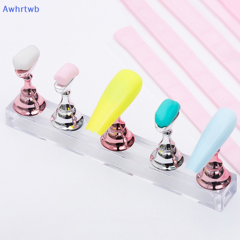 Set 96 Miếng Đất Sét Dán Móng Tay Có Thể Tái Sử Dụng Tiện Lợi Mới