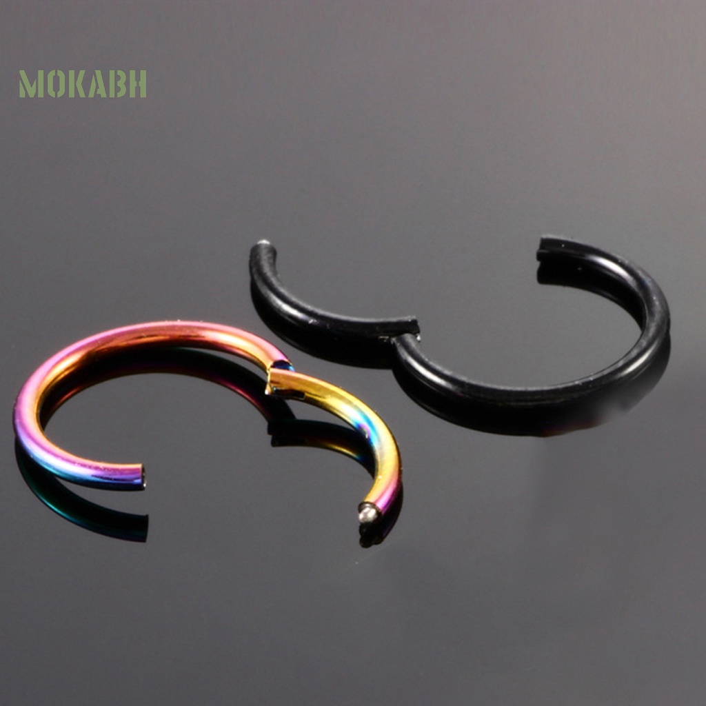 Khuyên Mũi / Môi Bằng Thép Không Gỉ Trang Trí Cá Tính