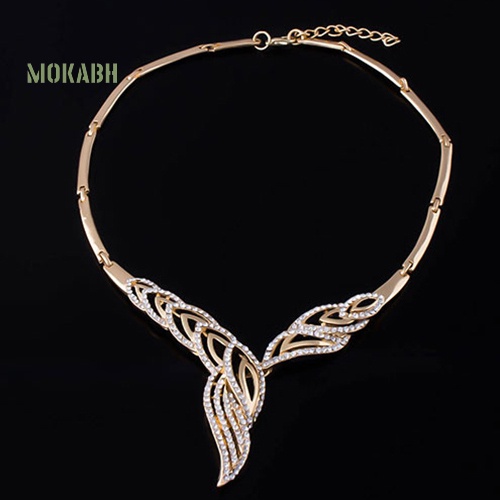 Bộ Trang SứC HợP Kim ĐíNh Đá HìNh GợN SóNg