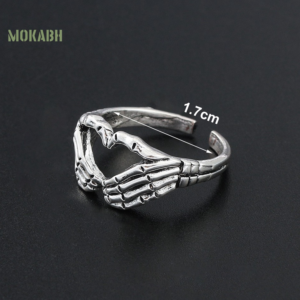 Nhẫn Hình Ngón Tay Phong Cách Hip Hop Punk Cổ Điển Thời Trang Cho Nữ