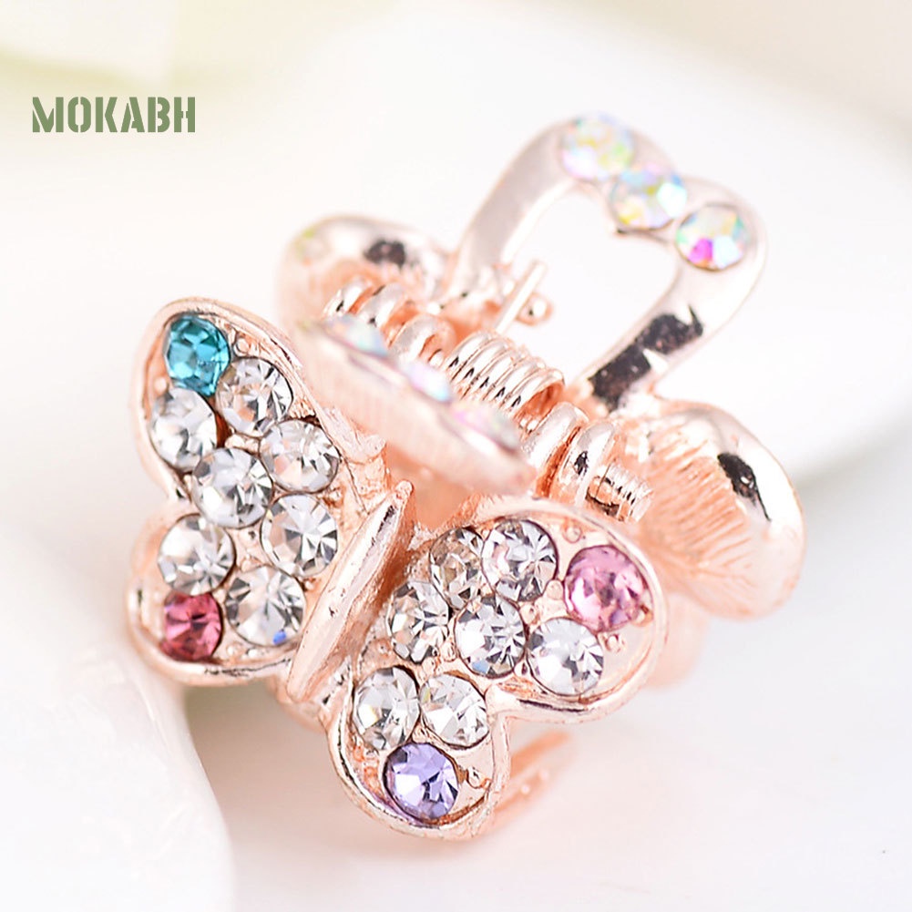 Kẹp Càng Cua Mini Hình Bướm Dễ Thương Cho Nữ