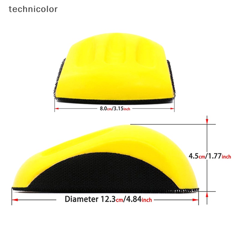 Khối Chà Nhám Cầm Tay 5 &quot;PU Dành Cho Móc &amp; Vòng Cát TYG