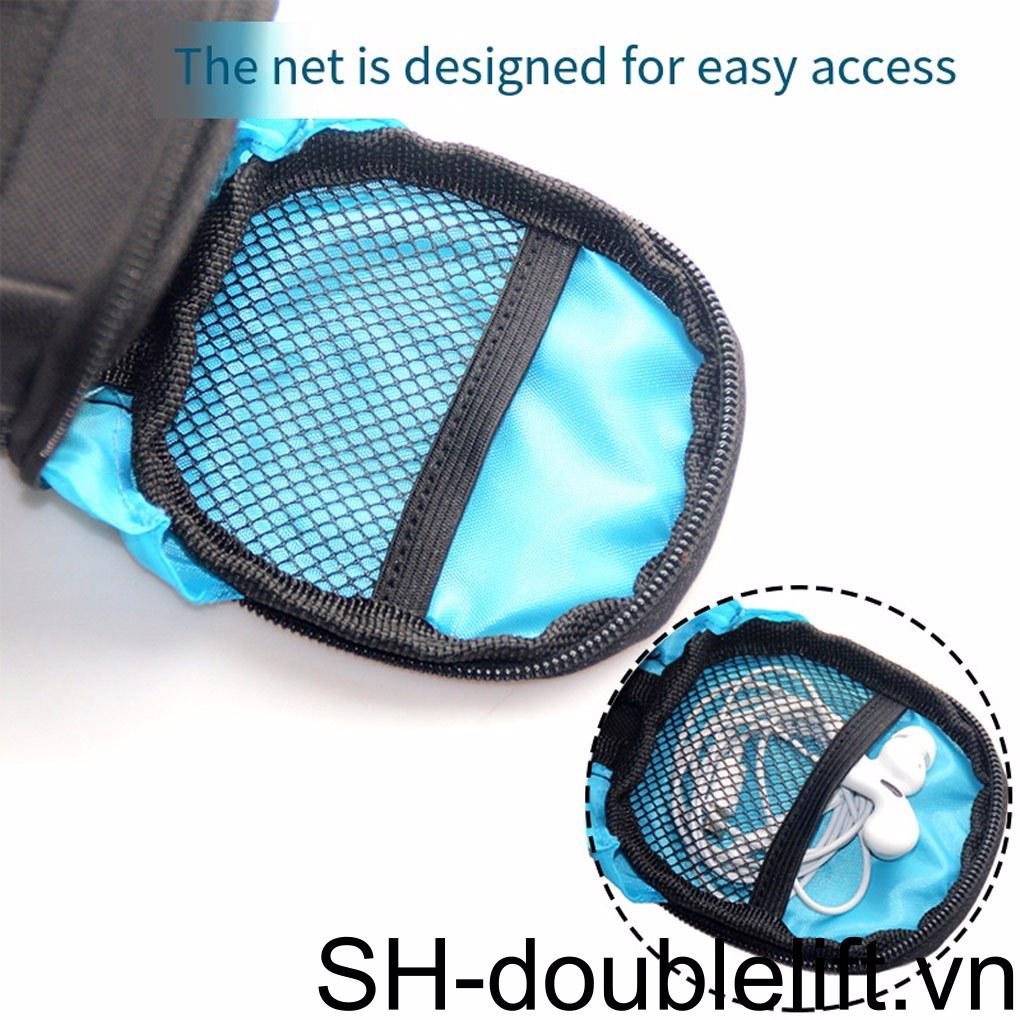 Túi Đựng Đồ Gắn Yên Sau Xe Đạp Chống Mài Mòn Kẻ Sọc Phản Quang