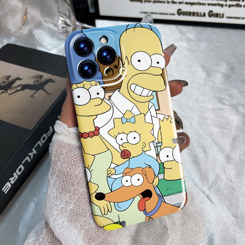 Ốp Điện Thoại Cứng Họa Tiết Simpson 11 / / YQH5 Cho Iphone14promax13 / 812 XR