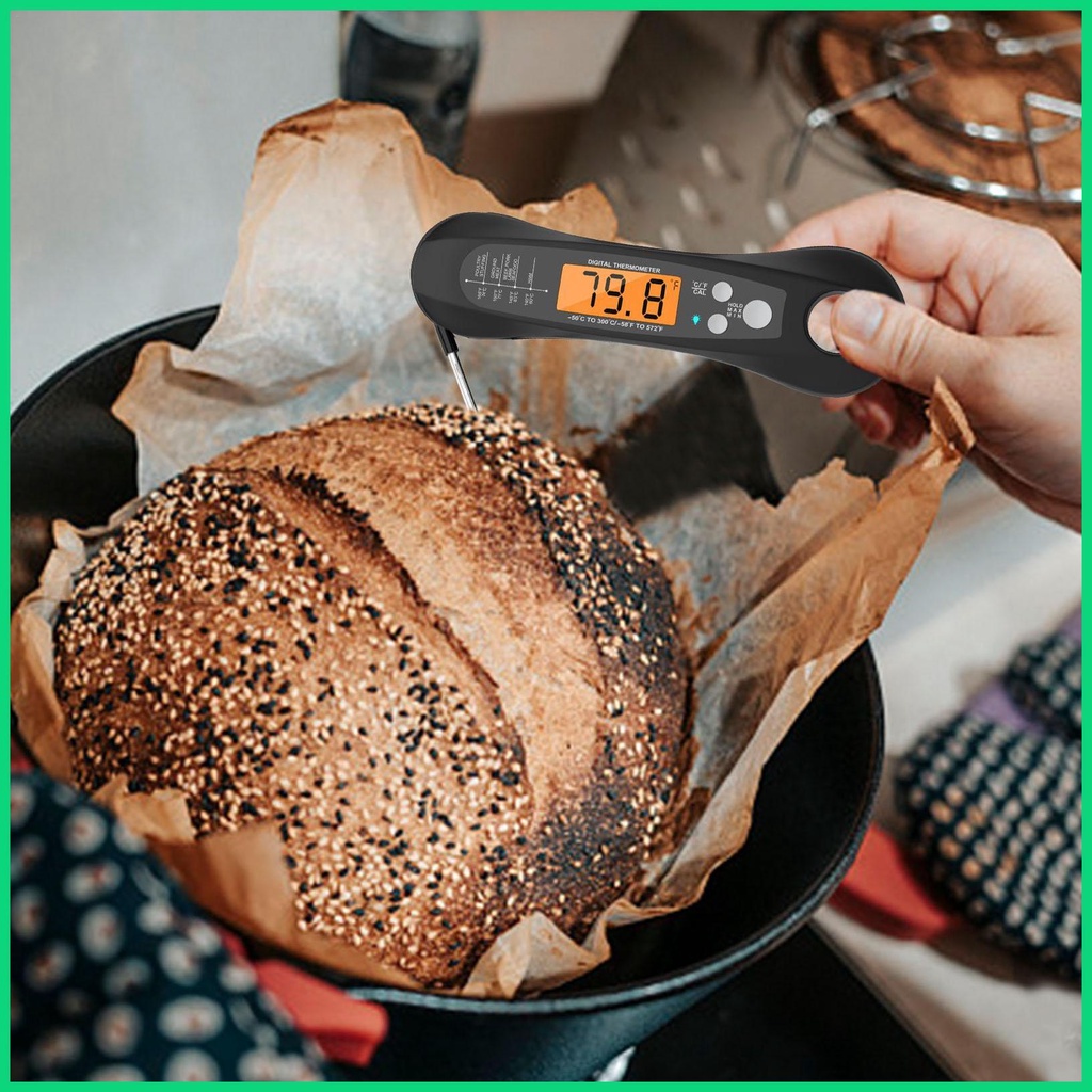 Nhiệt Kế Kỹ Thuật Số Chống Thấm Nước Có Thể Gấp Gọn Tiện Dụng Cho Cand Jwvn