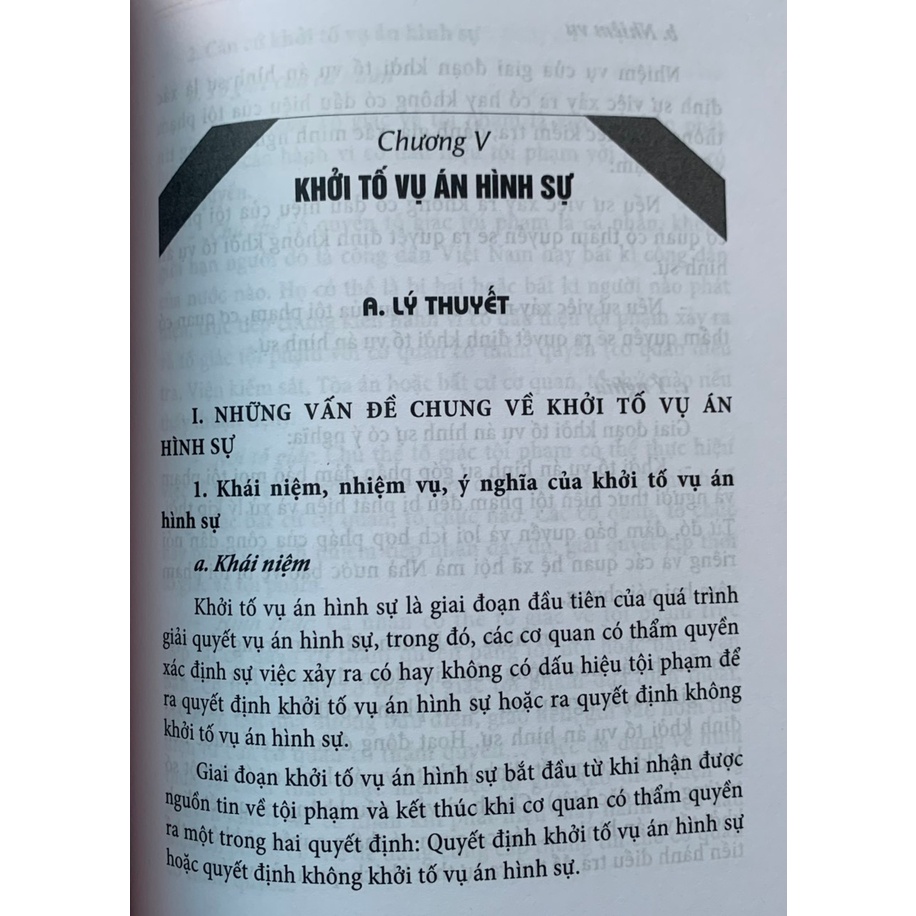 Sách Hướng dẫn môn học Luật tố tụng hình sự