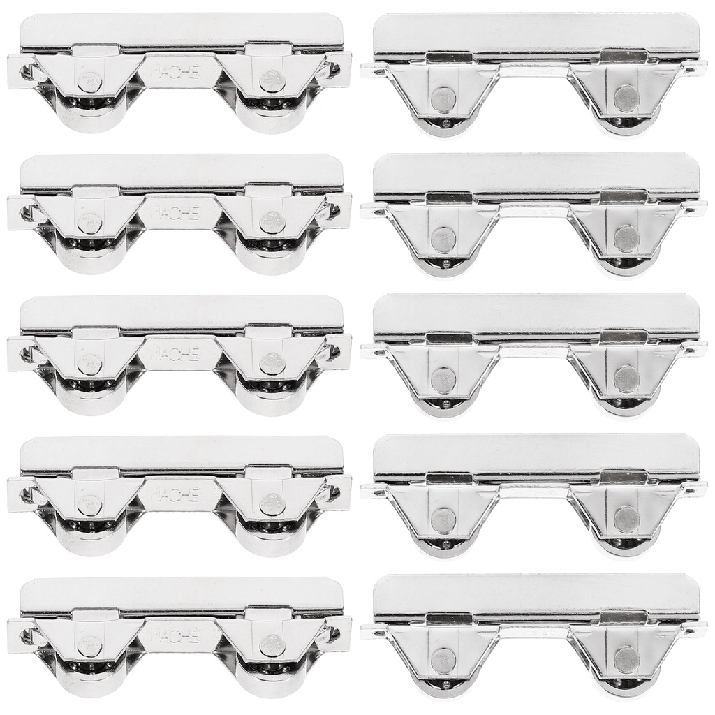 Bộ 10 Bánh Xe Lăn Inox Gắn Kính Cửa Sổ Bỏ Túi Tiện Dụng