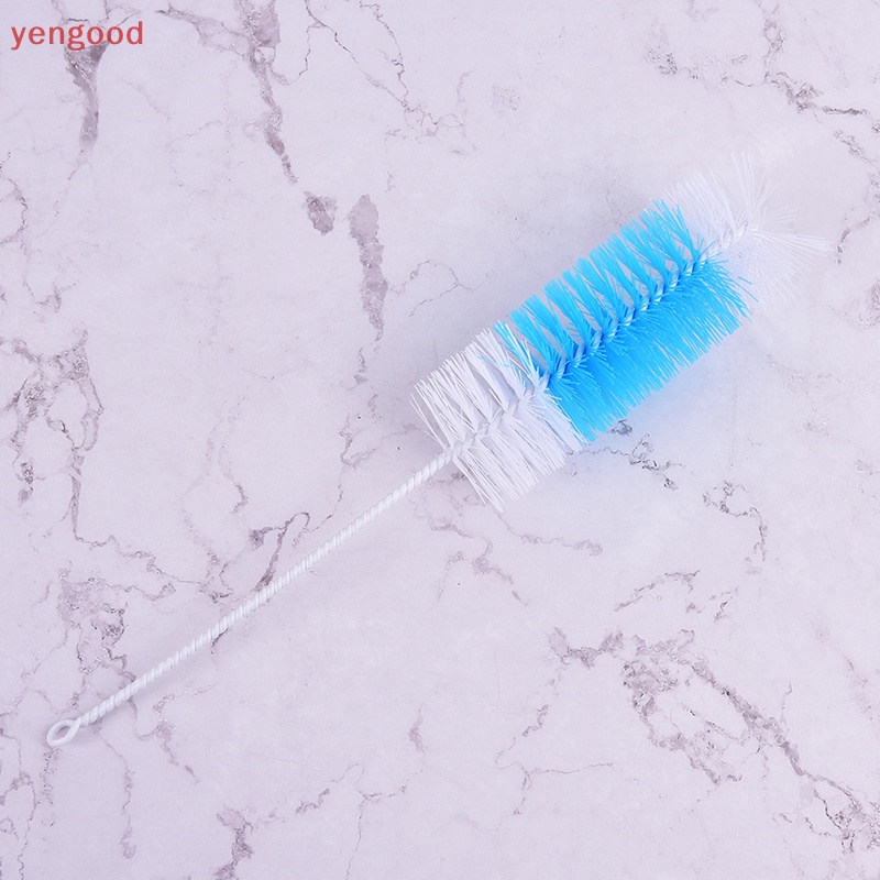 Bàn Chải Vệ Sinh Bình Sữa Em Bé Cán Dài Tiện Dụng