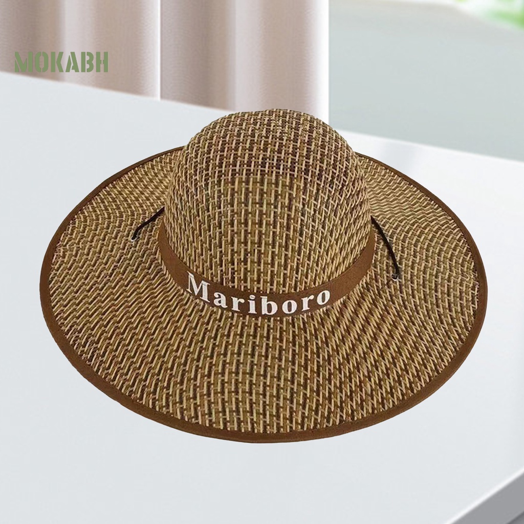 Nón Cối Rộng Vành Thiết Kế Dây Rút Thoải Mái Chống Nắng Thời Trang Đi Biển Mùa Hè Cho Nữ