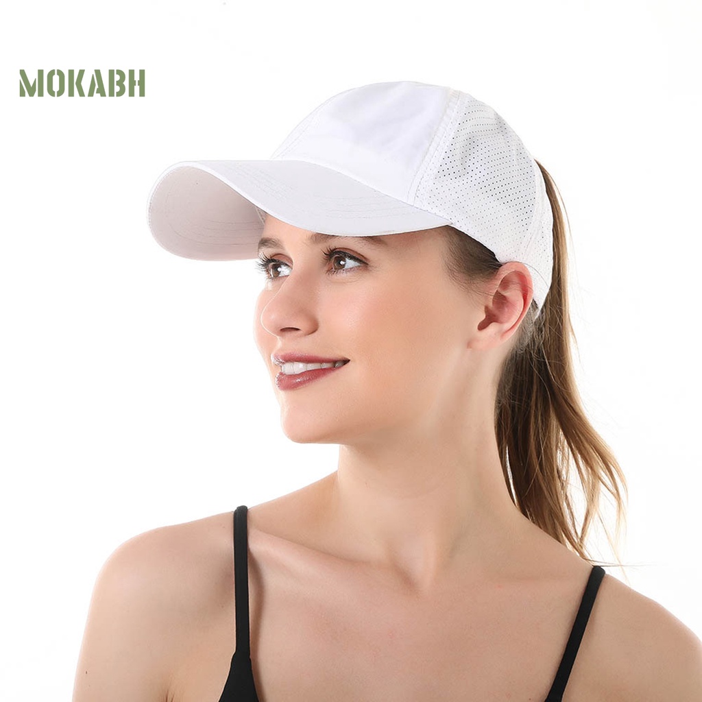 Mũ Lưỡi Trai Đục Lỗ Khô Nhanh Thời Trang Mùa Hè