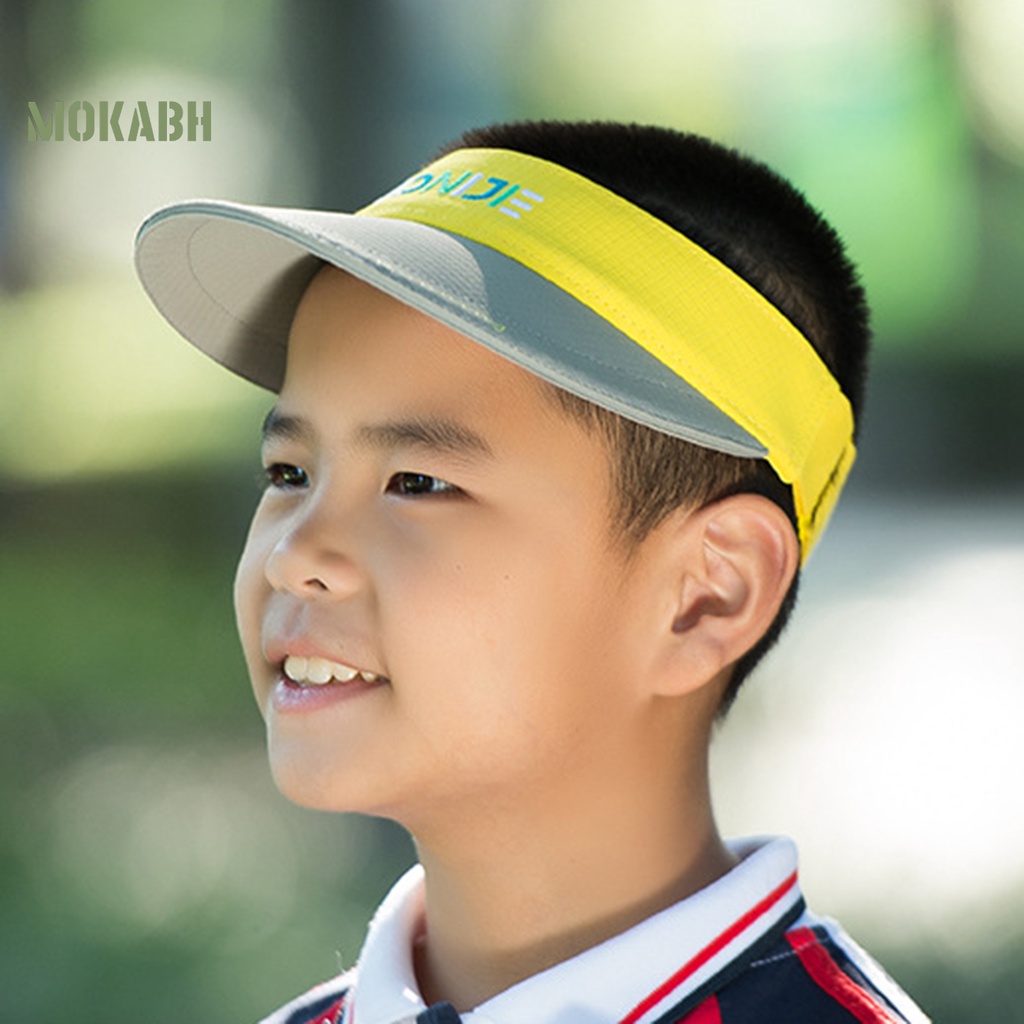 Mũ Lưỡi Trai Nửa Đầu Chống Nắng Thoáng Khí Thời Trang Mùa Hè Cho Bé