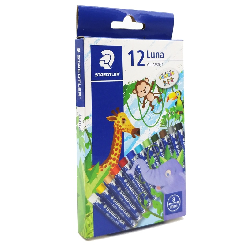 Hộp 12 Màu Sáp Dầu Luna - Staedtler 2410 LC12