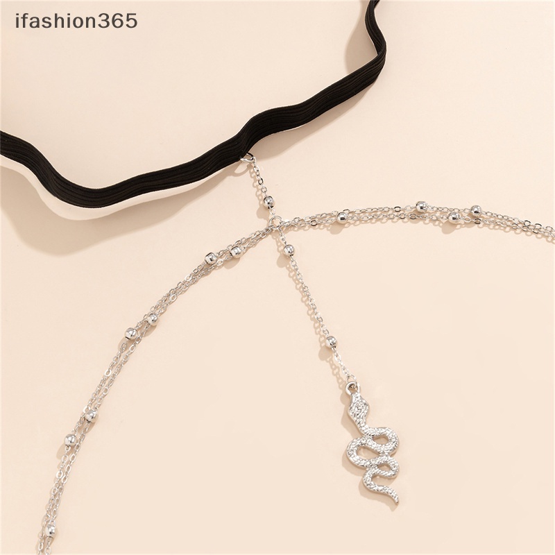 Dây Xích Đeo Đùi Co Giãn Nhiều Lớp Phong Cách Bohemia Thời Trang Cho Nữ ifashion365