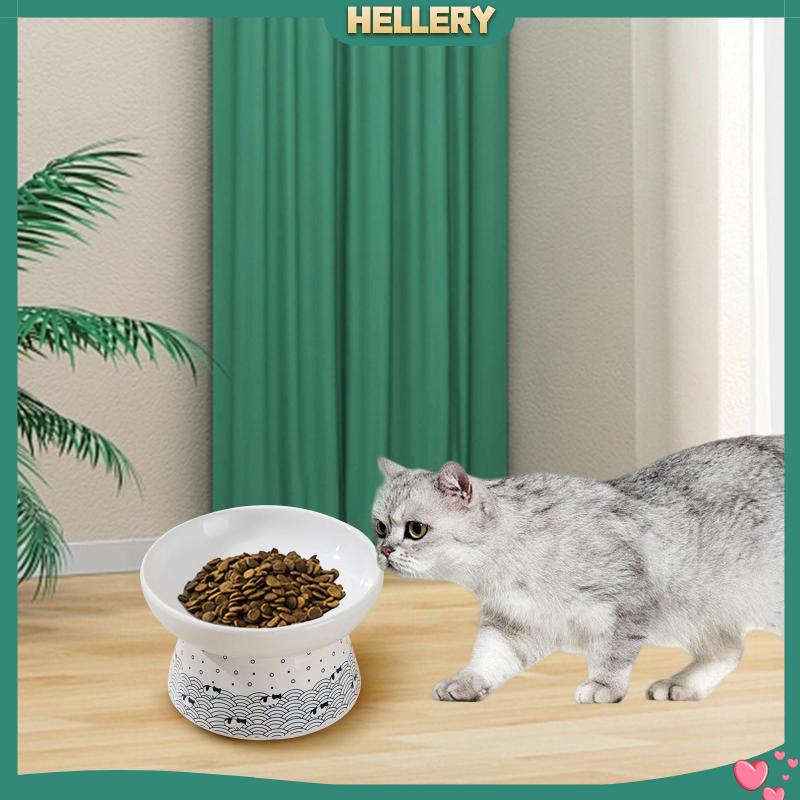 [HelleryVN] Bát Sứ Đựng Thức Ăn Nước Uống Hình Mèo Ra Mắt Sành Điệu