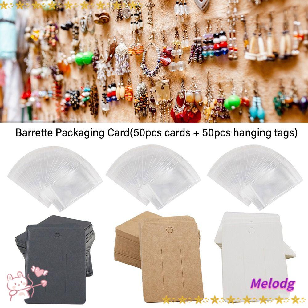 Set 50 Thẻ Treo Trong Suốt 7cm * 10cm Đa Ứng Dụng