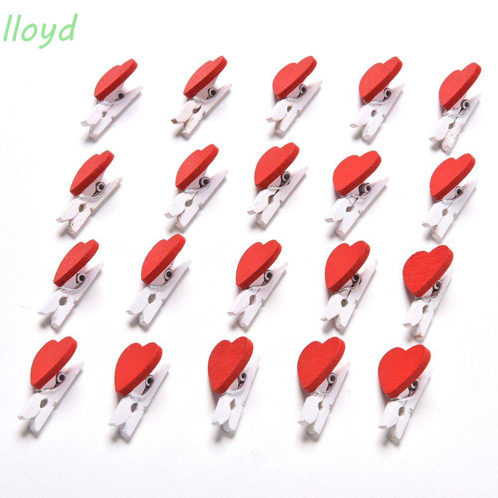 Kẹp Ảnh Mini Hình Trái Tim Dùng Trang Trí