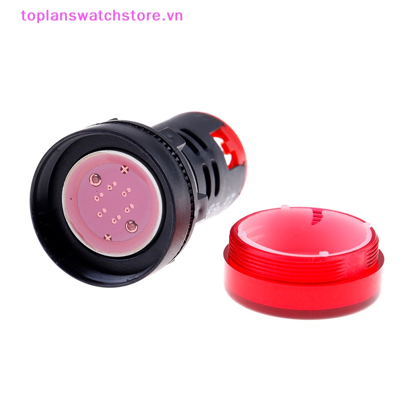 1 Đèn LED Cảnh Báo Tín Hiệu AC / DC 22mm 12V