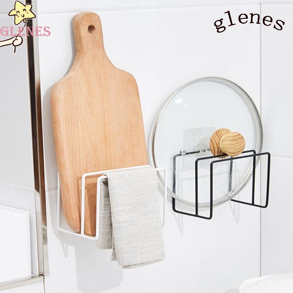 Giá Đỡ Nắp Nồi Gắn Tường Tiết Kiệm Không Gian Siêu Bền Tiện Dụng Cho Nhà Bếp