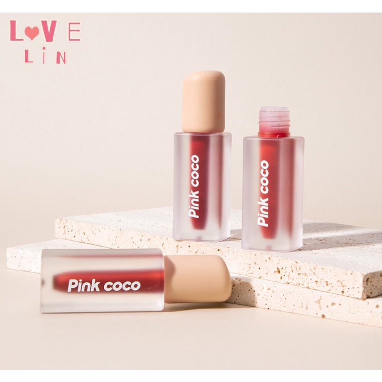 [lovelin] Son Môi Màu Nhung Lì Mềm Mại Không Dính Cốc Màu Trắng Phong Cách Học Sinh Bán Sỉ