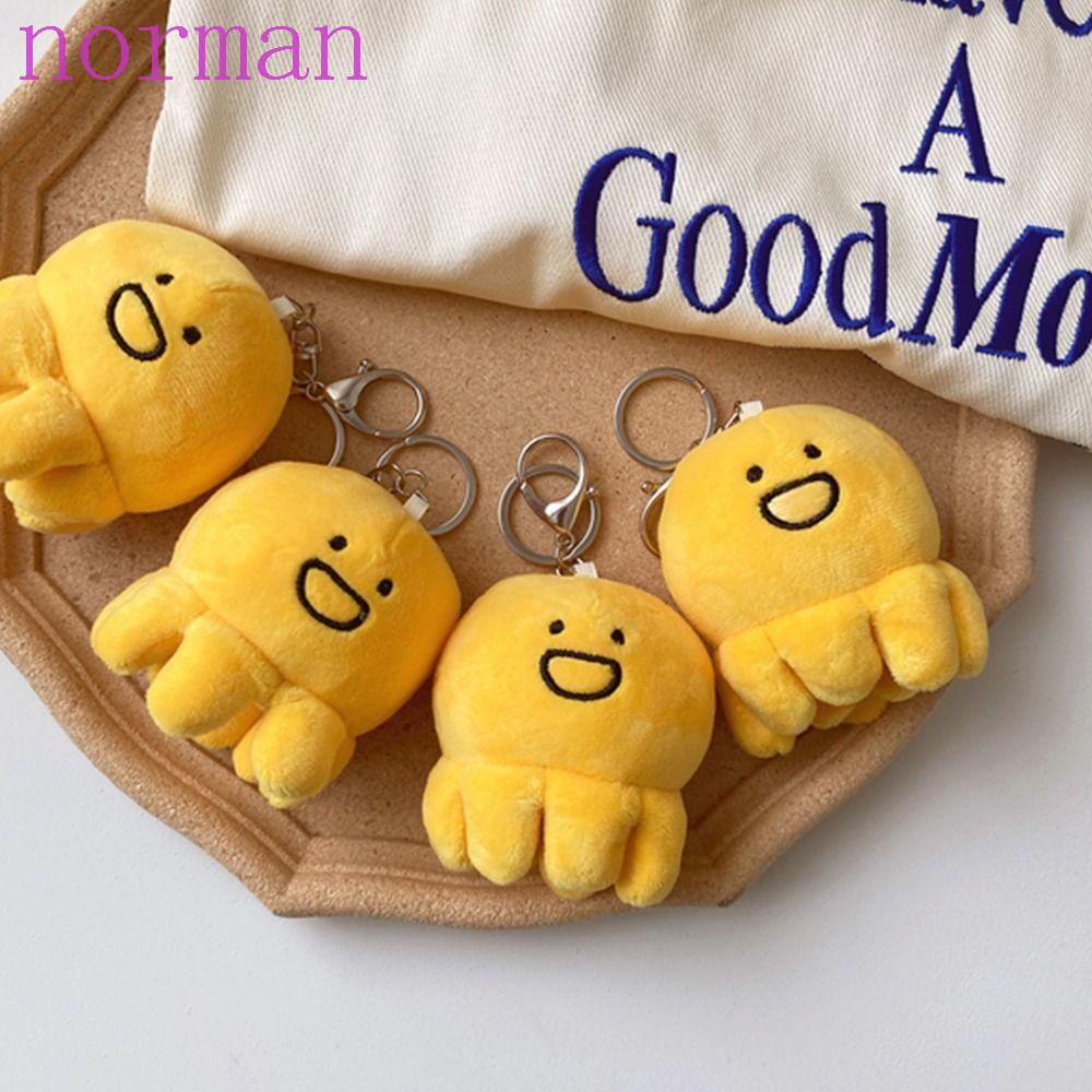 Móc Khóa Hình Bạch Tuộc Nhỏ Xinh Trang Trí Xe Hơi Giá Đỡ