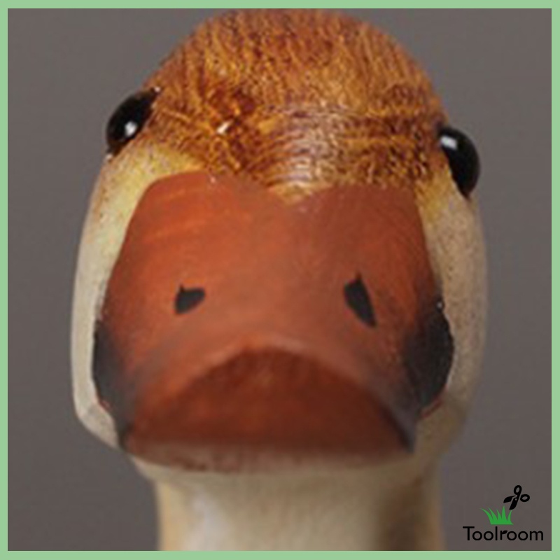 Set 3 Bức Tượng Vịt Sơn Thủ Công Trang Trí Sân Vườn