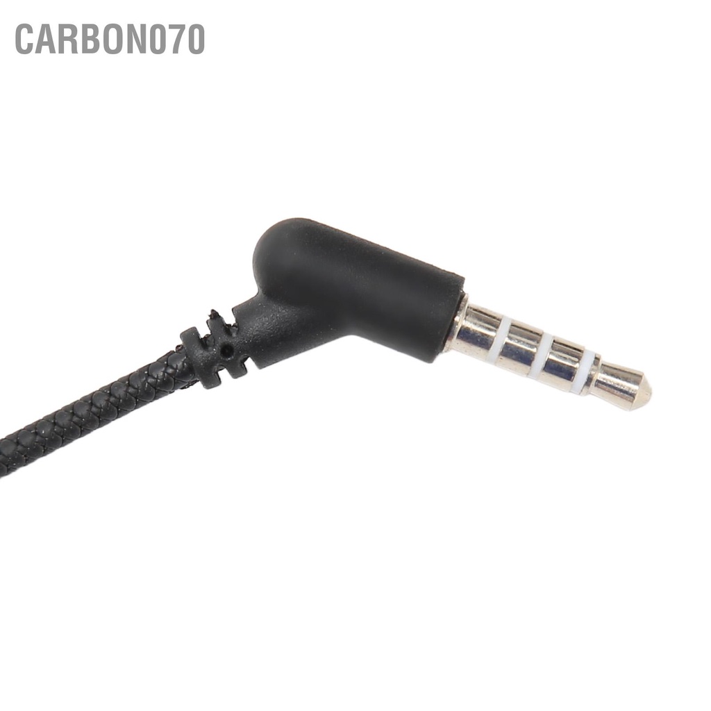 Carbon070 Tai nghe chơi game 3 5mm Giảm tiếng ồn có dây âm thanh nổi Mic thể tháo rời cho PS4 Xbox One PC