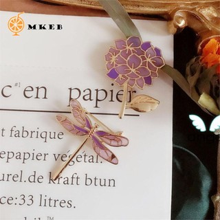 MKEB Cài Áo Hình Chuồn Chuồn Đính Đá Thời Trang Cho Nữ