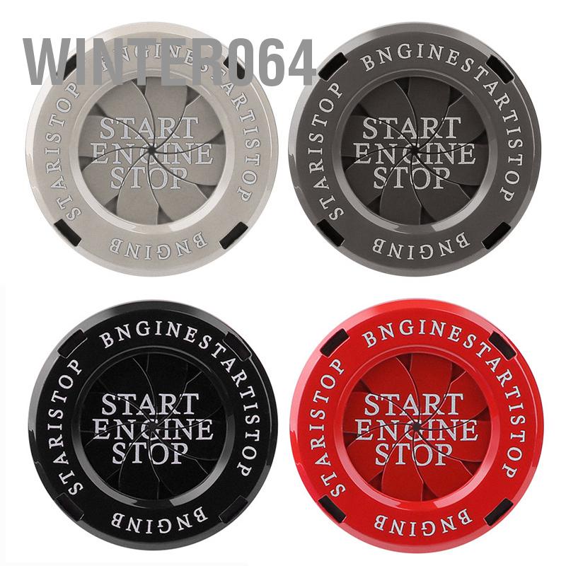 Winter064 Nắp Nút Dừng Bắt Đầu Động Cơ Bảo Vệ Chống Trầy Xước Thiết Kế Quay Đa Năng Một Phím Trang Trí