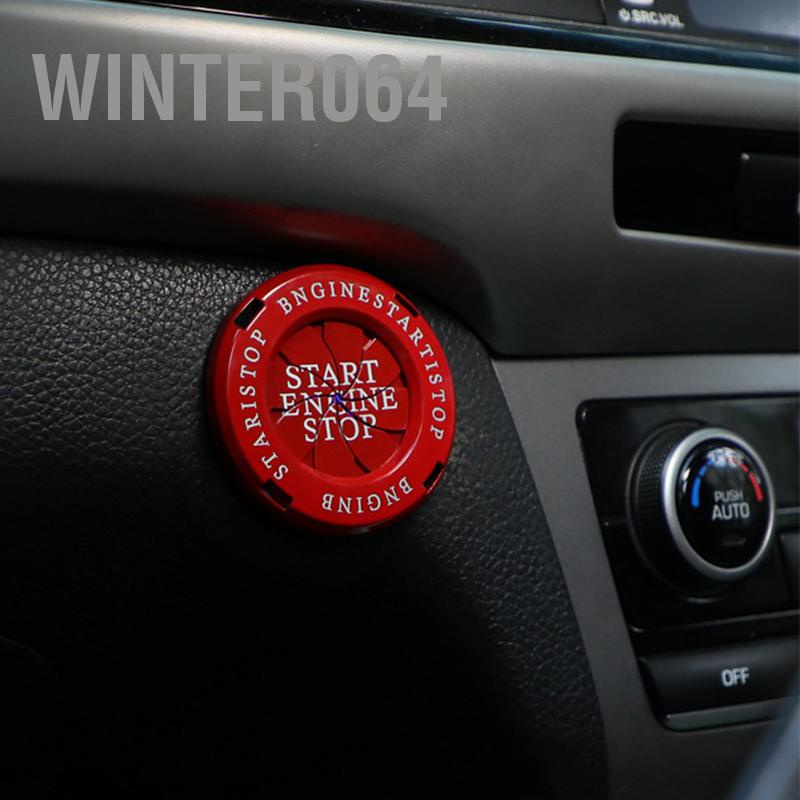 Winter064 Nắp Nút Dừng Bắt Đầu Động Cơ Bảo Vệ Chống Trầy Xước Thiết Kế Quay Đa Năng Một Phím Trang Trí
