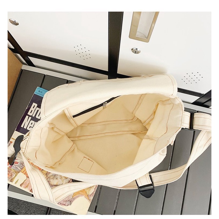 Túi Đeo Chéo Sức Chứa Lớn Phong Cách Retro Đường Phố 2023