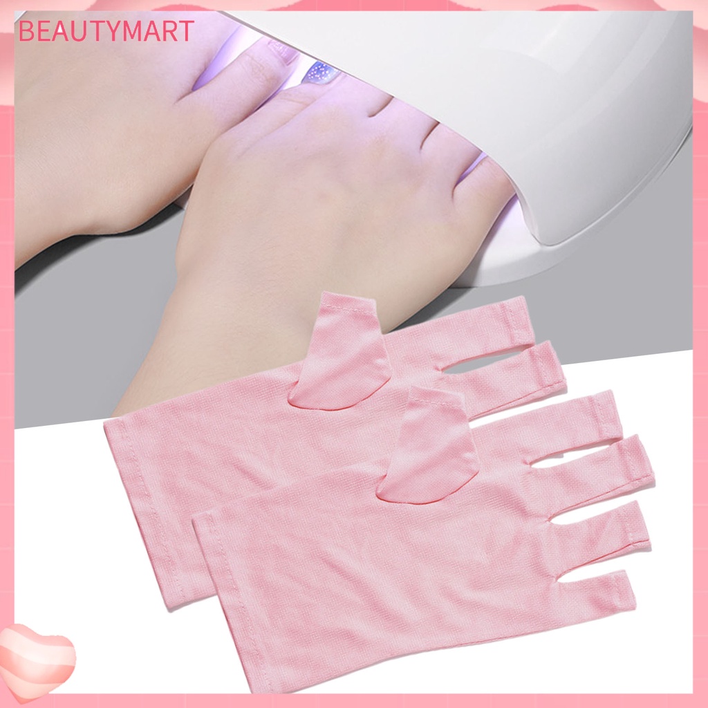 1 Đôi Găng Tay Không Ngón Bằng Polyester Co Giãn Thoáng Khí Chống Tia UV Chuyên Nghiệp